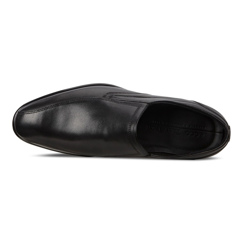 ECCO Mens Slip On Black - Citytray Shoes - JCO-601894